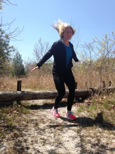 Trail running at Twin Lakes Preserve